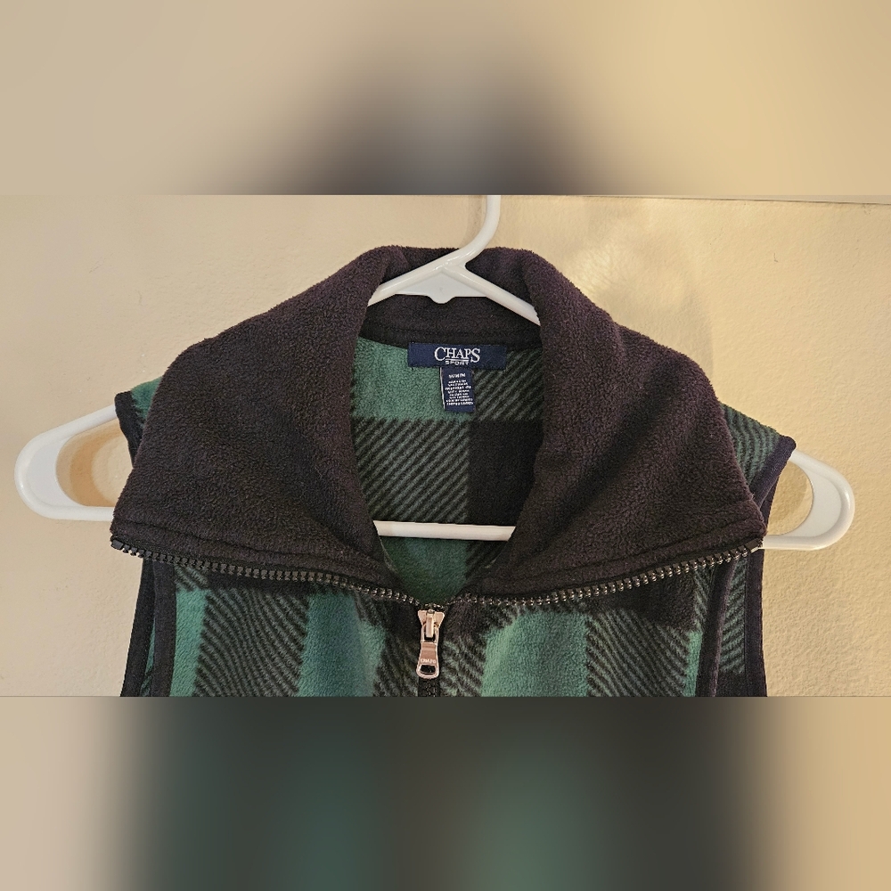 Chaps womens fleece vest size M - Picture 5 of 10